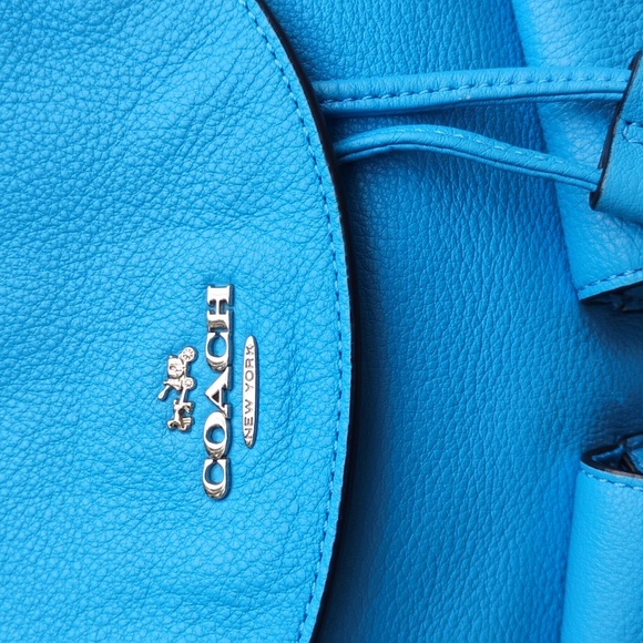 Coach gorgeous Billie Pebble leather like new backpack free shipping - Picture 3 of 13